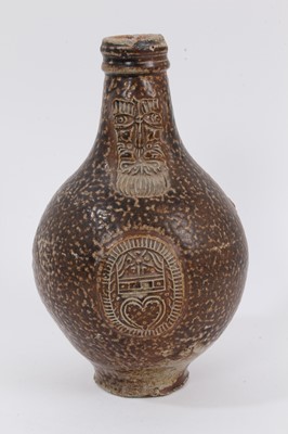 Lot 235 - Bellarmine jug  
Provenance: found in the River Blackwater approximately 20 years ago, when it was trawled up.