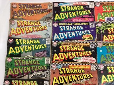 Lot 45 - Quantity of 1960's DC Comics, Strange Adventures to include #180 (1st appearance and origin of Animal Man) #190 (1st Animal Man in Infantino costume)