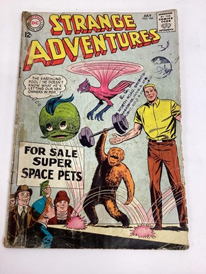 Lot 45 - Quantity of 1960's DC Comics, Strange Adventures to include #180 (1st appearance and origin of Animal Man) #190 (1st Animal Man in Infantino costume)