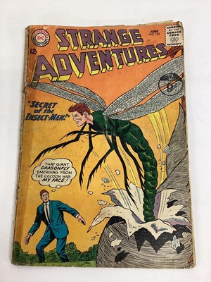 Lot 45 - Quantity of 1960's DC Comics, Strange Adventures to include #180 (1st appearance and origin of Animal Man) #190 (1st Animal Man in Infantino costume)