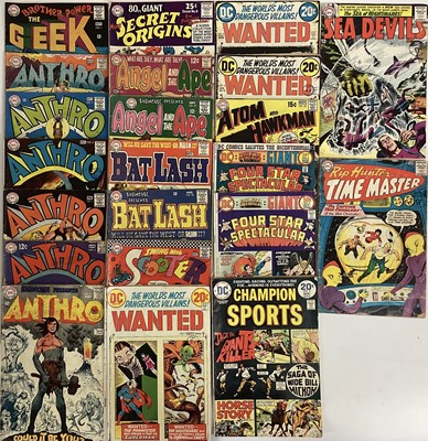 Lot 44 - Quantity of mostly 1960's DC Comics to include Anthro, Secret Origins #8, Brother Power The Geek #1 and others