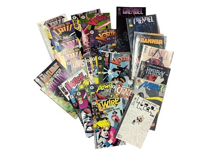 Lot 174 - Box of Dark Horse comics, mostly 1990's. To include Robo cop versus the Terminator, Redblade, Aliens and others. Approximately 150 comics.