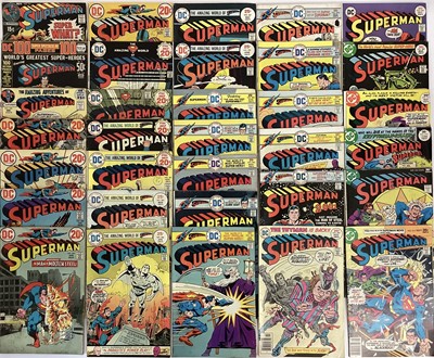 Lot 80 - Large quantity of 1970's DC Comics Superman