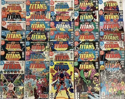 Lot 83 - Large quantity of 1980's DC Comics, The New Teen Titans #1 #3-41 #45-47 together with Two annuals #1 #2