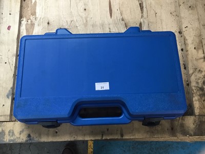 Lot 31 - Hose clip kit, cased