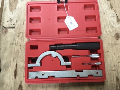 Lot 48 - Timing tool kit for Vauxhall / Opel 3-cylinder engines (Agila & Corsa), cased.