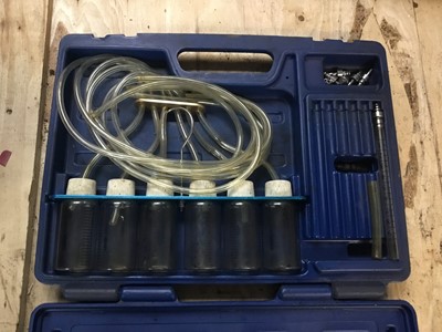 Lot 63 - Draper Common rail deisel injector return flow kit, cased