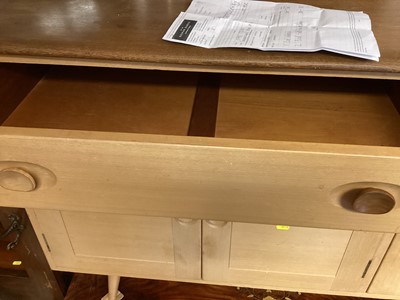 Lot 1372 - Ercol sideboard with two drawers and three cupboards below