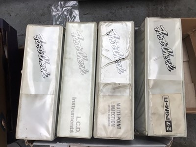 Lot 84 - A collection of Austin Rover 1980's Fast Check instruments