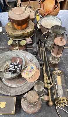 Lot 141 - Collection of metalwares and sundry works of art