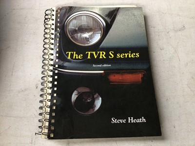 Lot 116 - TVR Dealership correspondence, Warranty Times manual and TVR Sprint magazines