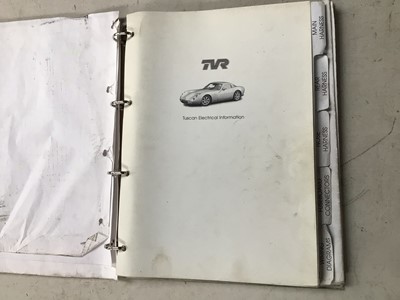 Lot 117 - TVR Tuscan Electrical Information