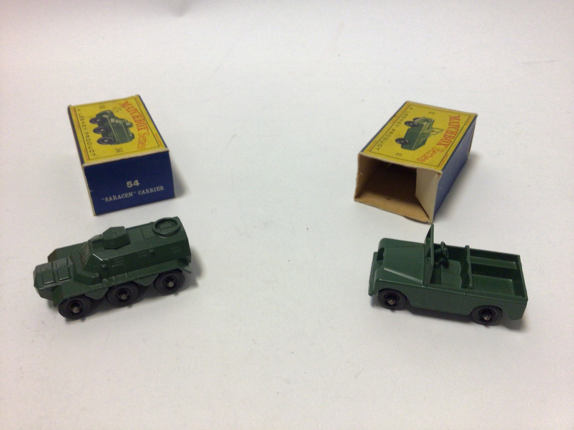 Lot 246 - Matchbox 1-75 Series No.54 Saracen Carrier,