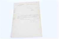 Lot 543 - Zeppelin Interest - 1930s letter mounted on...