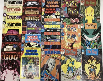 Lot 93 - Selection of DC Comics to include 1980's Deadshot (four part mini series), 1980's Dr.Fate (four part mini series), 1980's The Weird (four part mini series), 1980's This is Wild Dog (four part mini...