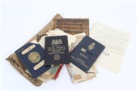 Lot 552 - Fascinating group of Naval ephemera relating...
