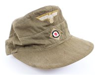 Lot 554 - Scarce Second World War Nazi Afrika Korps M-43...