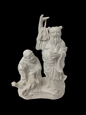Lot 72 - Chinese blanc de chine group