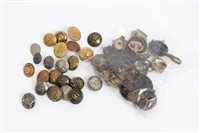 Lot 566 - Selection of British Military cap badges,...