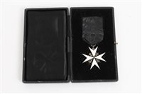 Lot 570 - The Order of Saint John - Silverer and enamel...