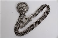 Lot 575 - 19th century Kings Royal Rifle Corps white...