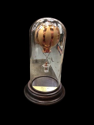 Lot 50 - Collection of glass ships and balloons in bottles, together with a large collection of glass paperweights
