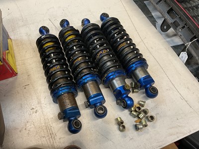 Lot 172 - Set of four TVR Griffith GAZ Gold adjustable shocks / coil overs