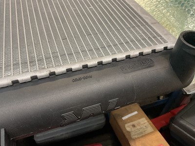 Lot 176 - New old stock TVR radiator, part number KO361, believed to fit later models including T350 and Tamora.