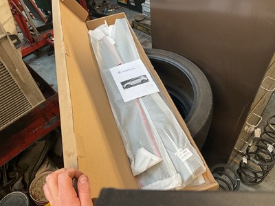 Lot 192 - Set of four MG Motor UK MG GS genuine accessory wind deflectors in original box.