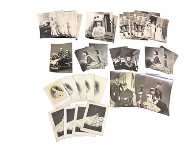 Lot 40 - H.M.Queen Alexandra, collection of portrait photographs including on board the Royal Yacht, as Princess of Wales, with her children (38 including duplicates )Provenance: the Russell & Sons Court ph...