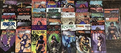 Lot 9 - Two boxes of Comics to include London nights comics and others