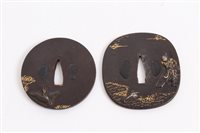 Lot 715 - 18th / 19th century Japanese bronze and gilt...