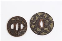 Lot 716 - 18th / 19th century Japanese bronze and gilt...