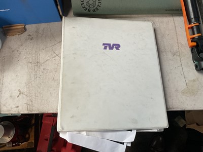 Lot 245 - TVR Cerbera parts catalogue in folder
