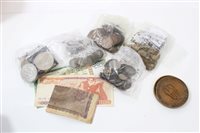 Lot 90 - World - mixed coins and banknotes - to include...