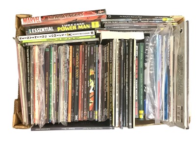 Lot 137 - Box of Graphic novels to include Marvel, DC and others