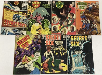 Lot 147 - Complete 1960's DC Comics The Secret Six #1-7