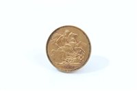 Lot 92 - G.B. gold Sovereign - Victoria O.H. 1894M. VG...