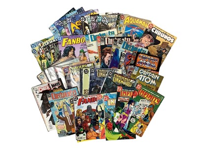 Lot 602 - Large quantity of mostly 1990's DC Comics to include Checkmate, Fanboy, Aquaman, Infinity Inc and others. Approximately 215 comics