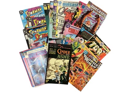 Lot 610 - Large quantity of mostly 1980's DC Comics to include Wonder Woman, Starman, Silver Blade and others. Approximately 258 comics
