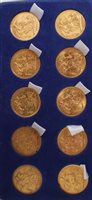 Lot 1 - G.B. gold Sovereigns - Victoria J.H. 1888M. VG,...