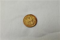Lot 3 - G.B. gold Sovereign - Victoria Y.H. reverse...