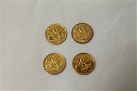 Lot 7 - G.B. gold Half Sovereigns - Edward VII 1906 (N....