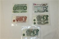 Lot 14 - Banknotes - G.B. mixed QEII - to include...