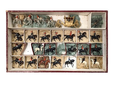 Lot 107 - Large Britain's 1937 Coronation procession set in original box