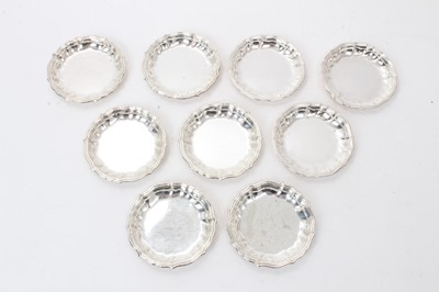 Lot 506 - Group of Danish silver dishes