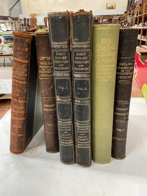 Lot 805 - Cesinsky and Gribble - Early English Furniture and Woodwork, others
