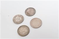 Lot 74 - G.B. Victoria Y.H. Sixpences 1858. EF, 1881 (N....