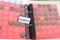 Lot 81 - G.B. mixed Coinsage housed in five albums - to...