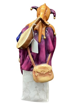 Lot 1031 - Impressive Royal Doulton limited edition figure - Jack Point HN3920, no.76 of 250, modelled by Noke